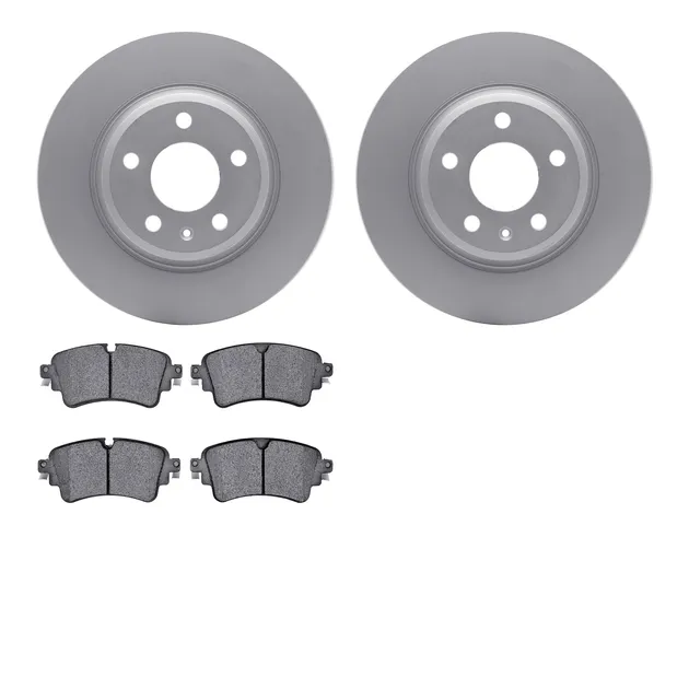 R1 Concepts WDUN1-73140 Carbon Series Brake Rotors W/ 5000 Oep Brake Pads